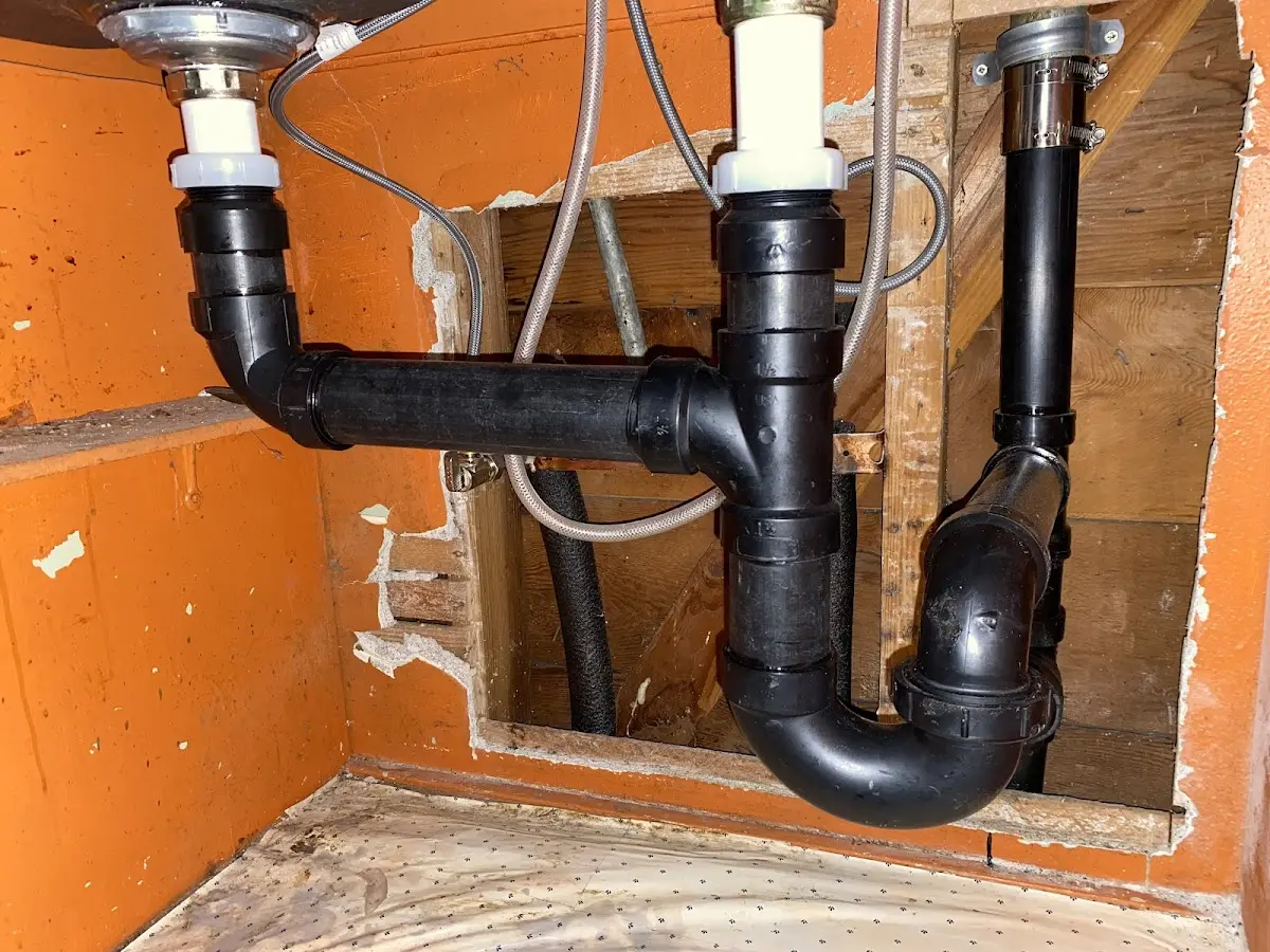Professional Pipe Bursting equipment and tools on the job in Woodfin